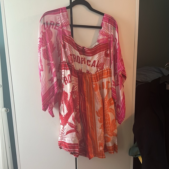 Farm Rio Tropical Dream mini dress Size M NWT - Picture 3 of 4
